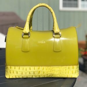 Furla Candy Bag, Lime Green